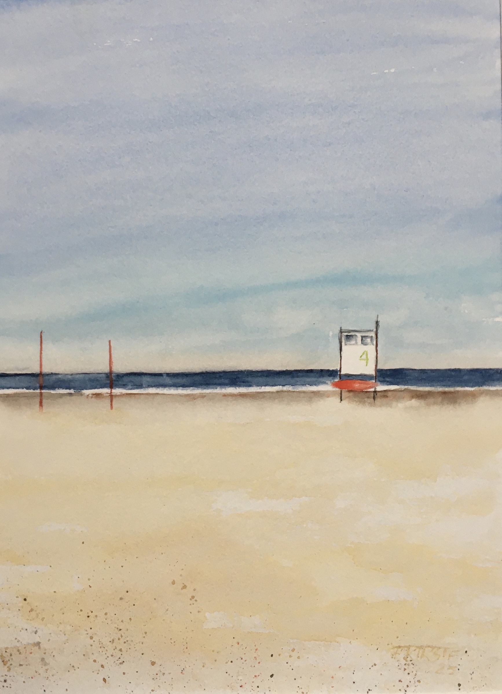 Morgens am Meer 23x29 2025