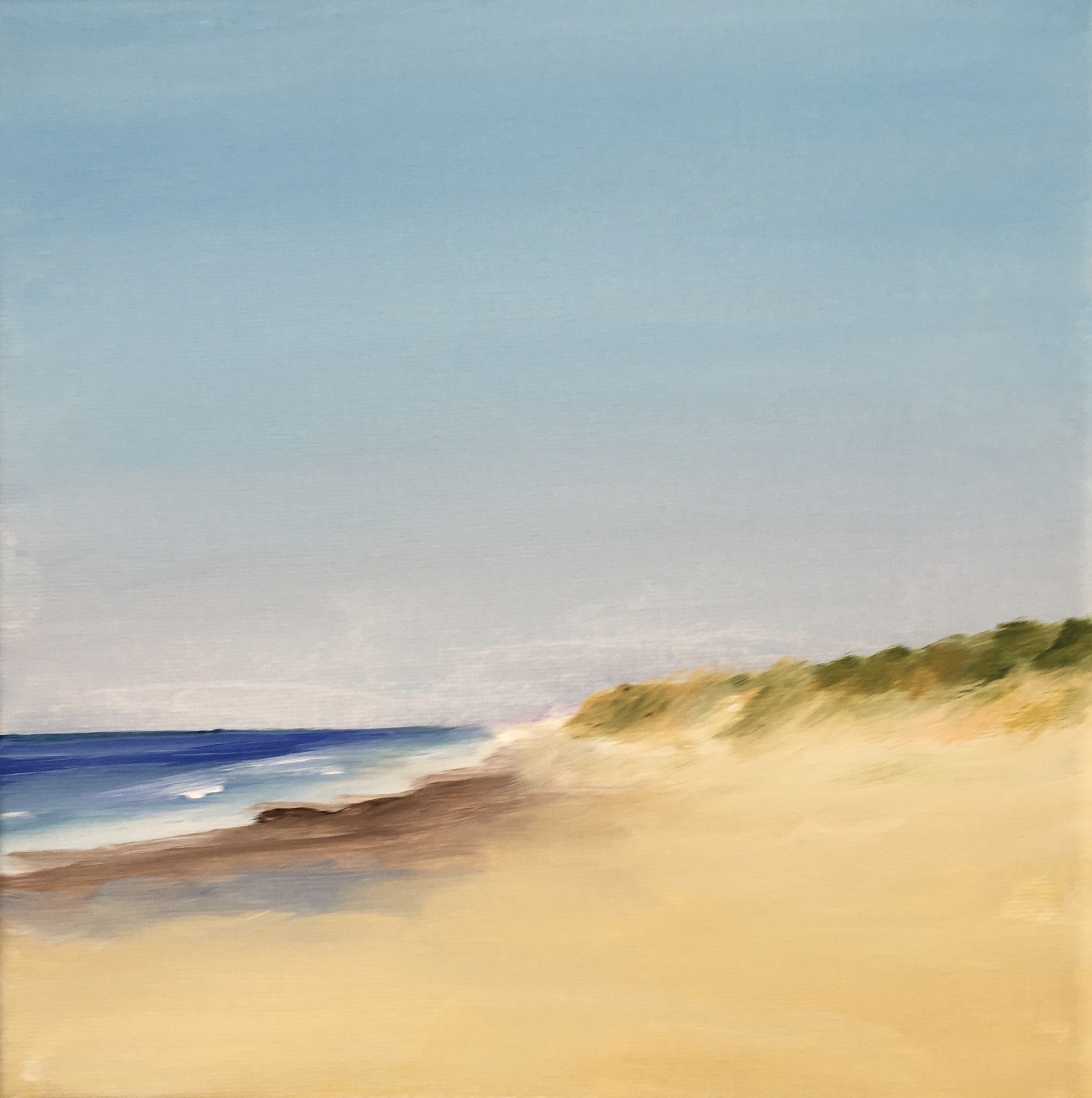 Am Strand 20x20 2015